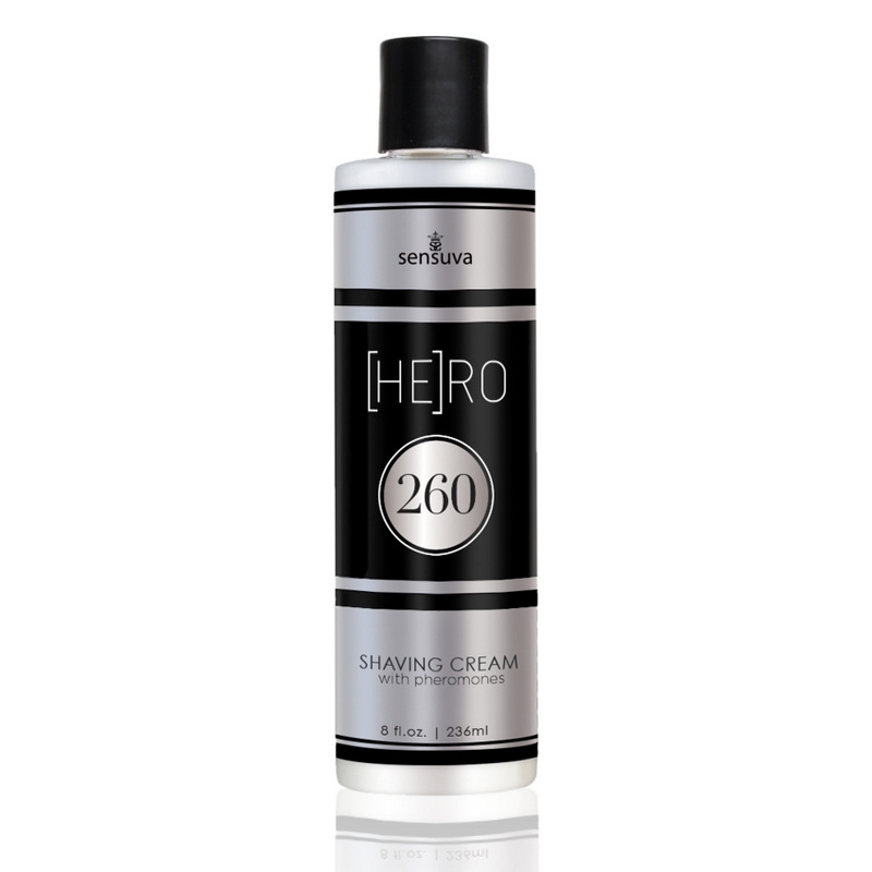 Sensuva - Hero 260 Male Pheromone Shave Cream 236ml